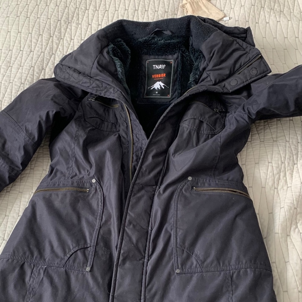 Long winter jacket